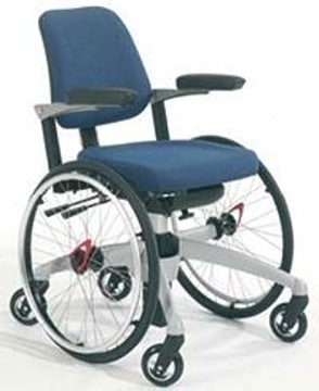 Arbeitsrollstuhl mit Rollstuhlfunktion