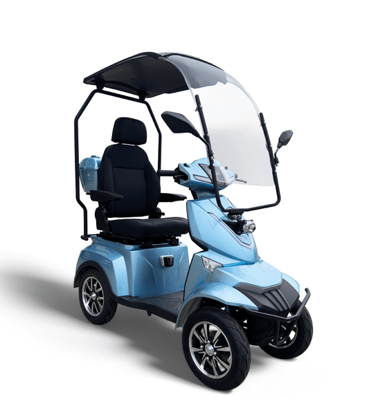 Scooter ES5 Gentomobili Elektromobil mit Dach