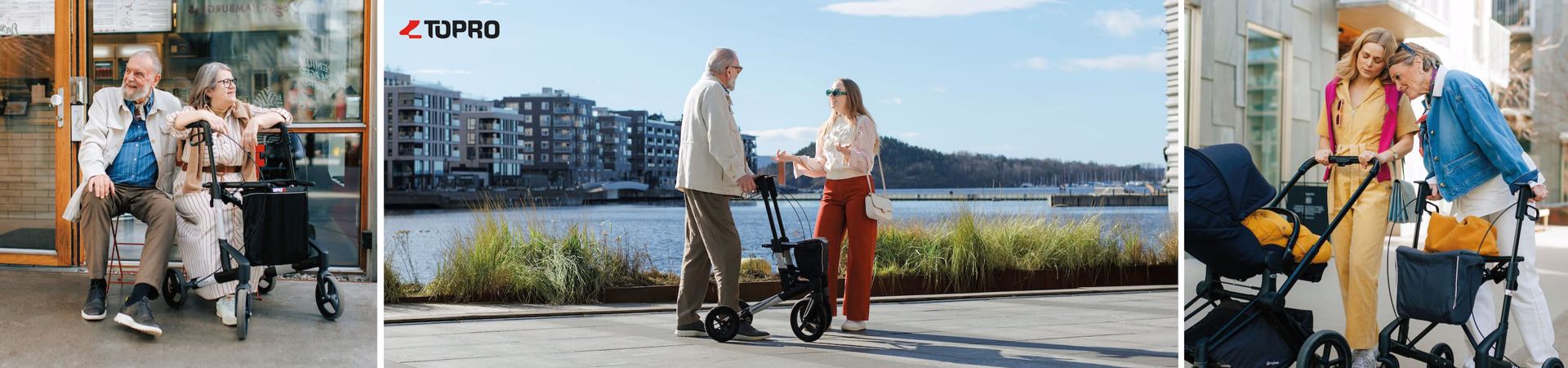 Rollator Topro Black Series