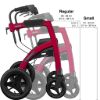 Rollz Motion² - Rollator und Rollstuhl 2 in 1