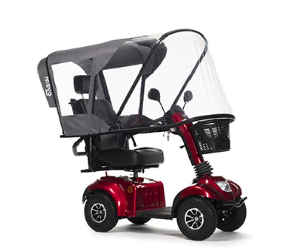 Wetterdach zu Scooter