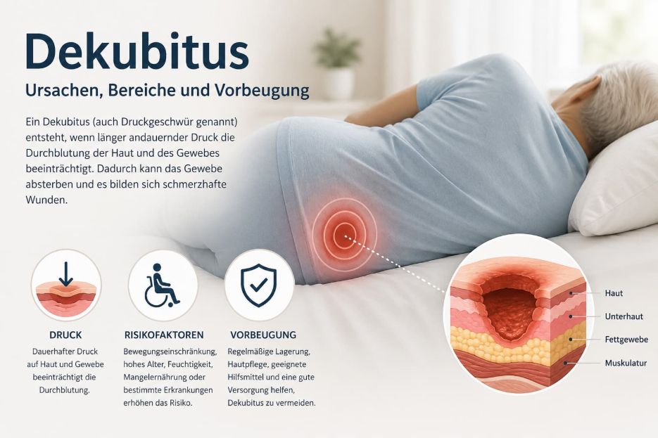 Dekubitus: Was ist das?