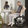 Dusch- und Toilettenstuhl Clean 24"